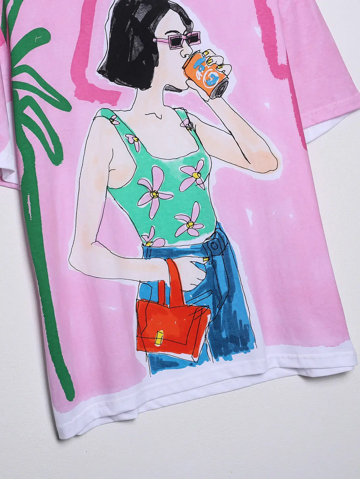 Summer Girl Printed T-shirt_3