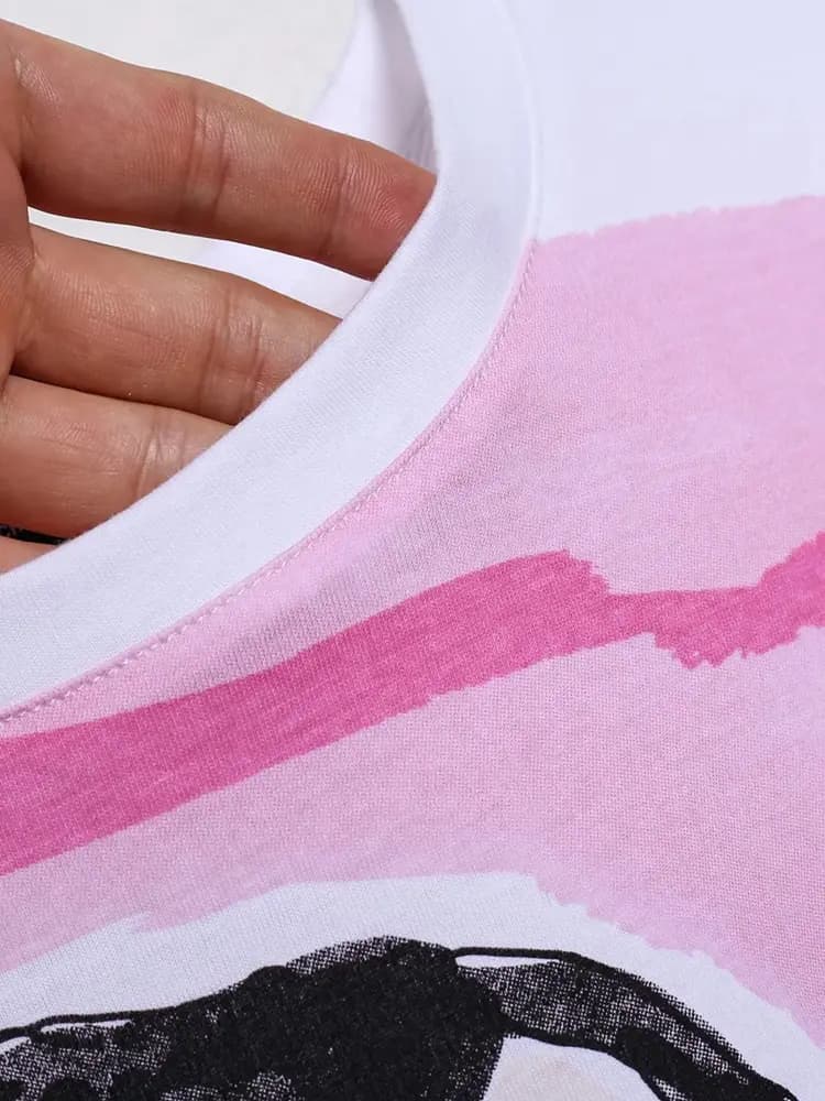 Summer Girl Printed T-shirt_6