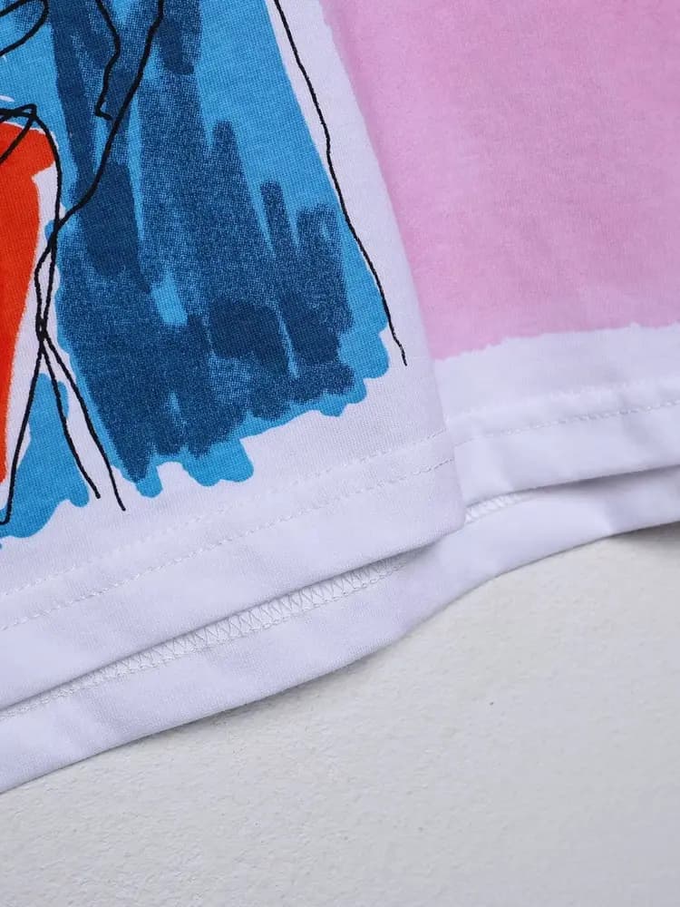 Summer Girl Printed T-shirt_7