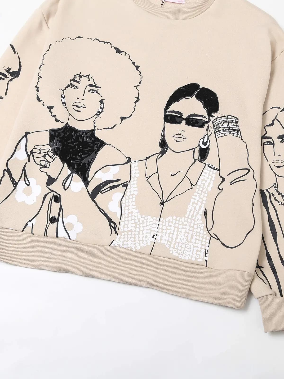 Women in Fashion Printed Sweatshirt_3