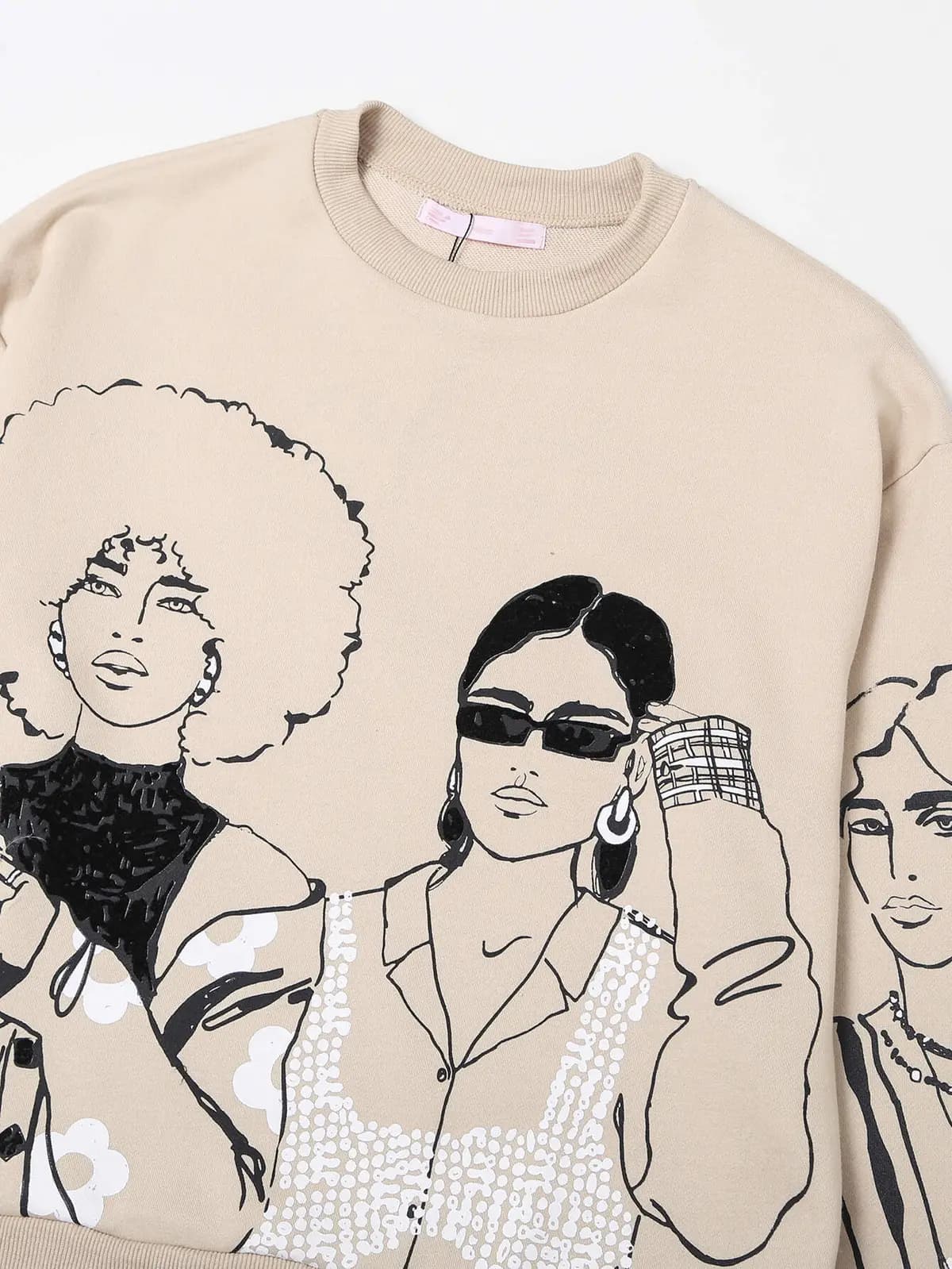 Women in Fashion Printed Sweatshirt_4
