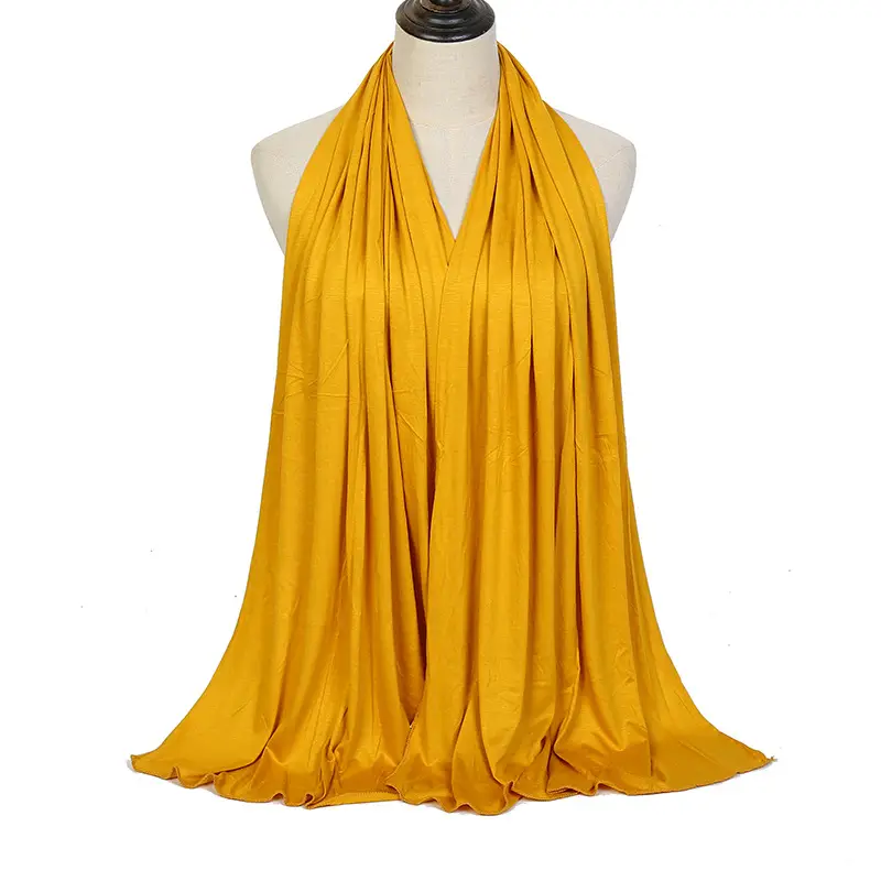 Cotton Jersey Hijab_12_Yellow