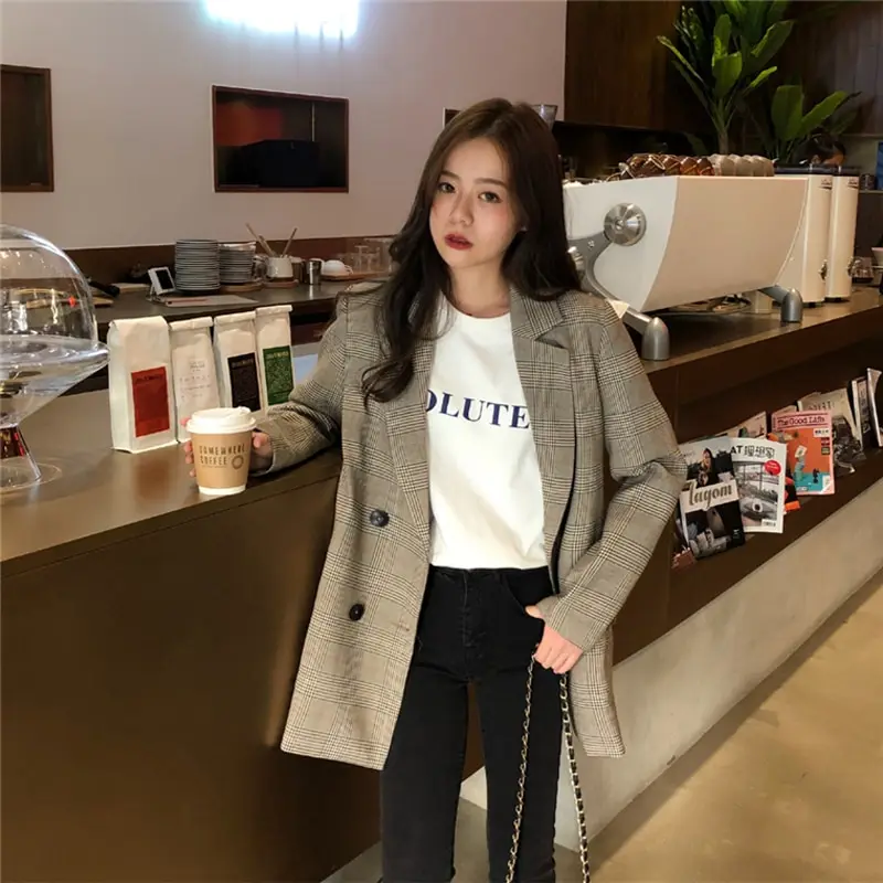 Women’s Plaid Blazer_10