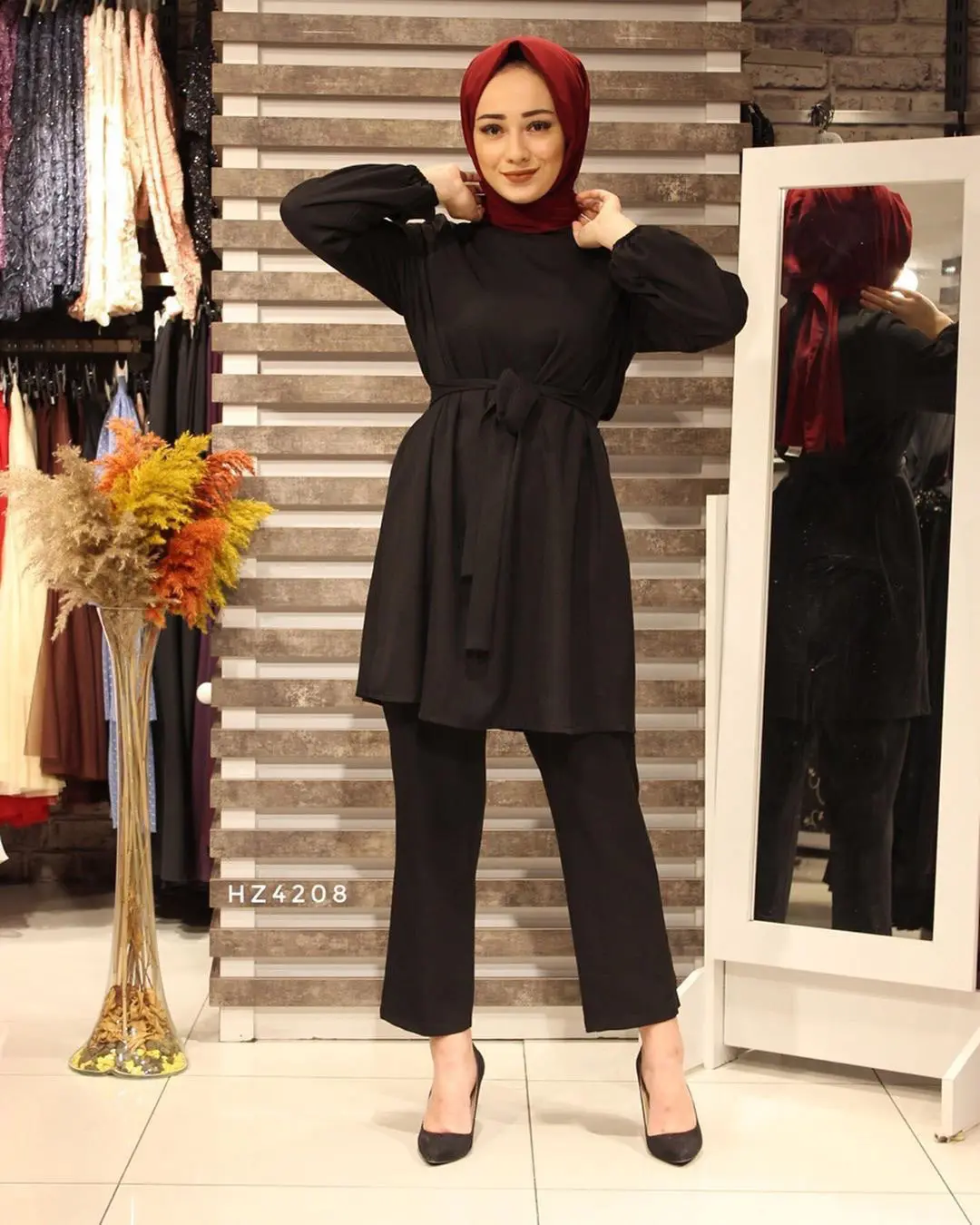 Elegant Modest Summer Two Piece Set-1