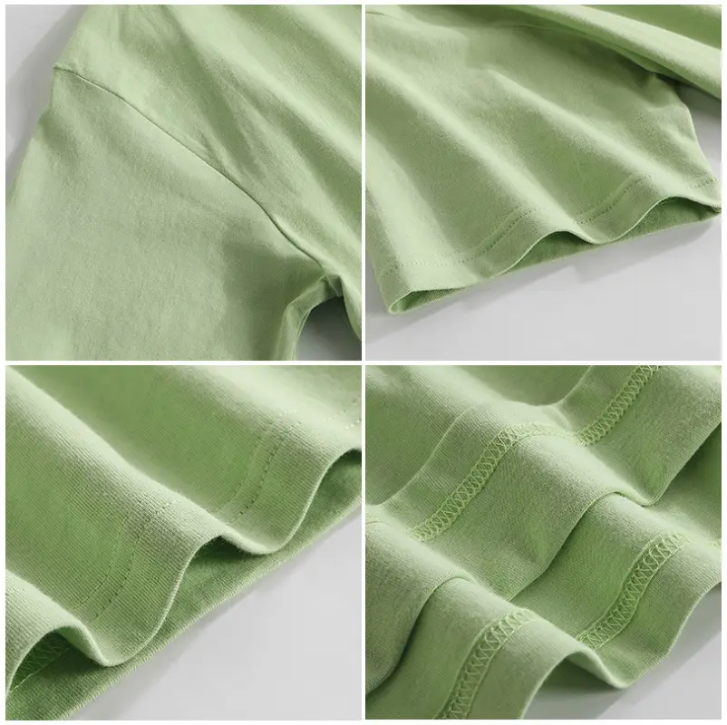 Round neck drop shoulder t-shirt_2