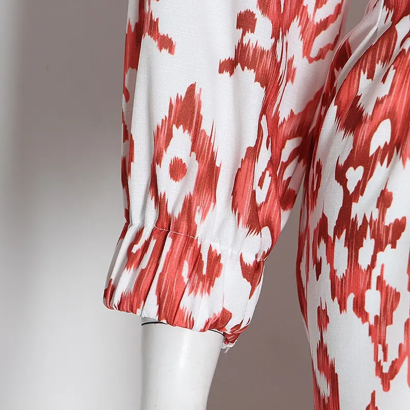 High Waist Slim Fit Straight-Leg Jumpsuit_12