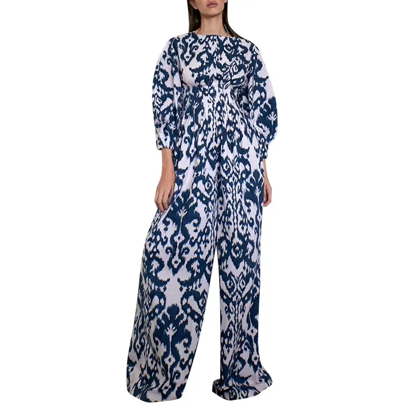 High Waist Slim Fit Straight-Leg Jumpsuit_9