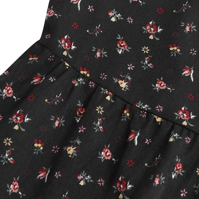 Plus Size Floral Ruffle Maxi Dress_8
