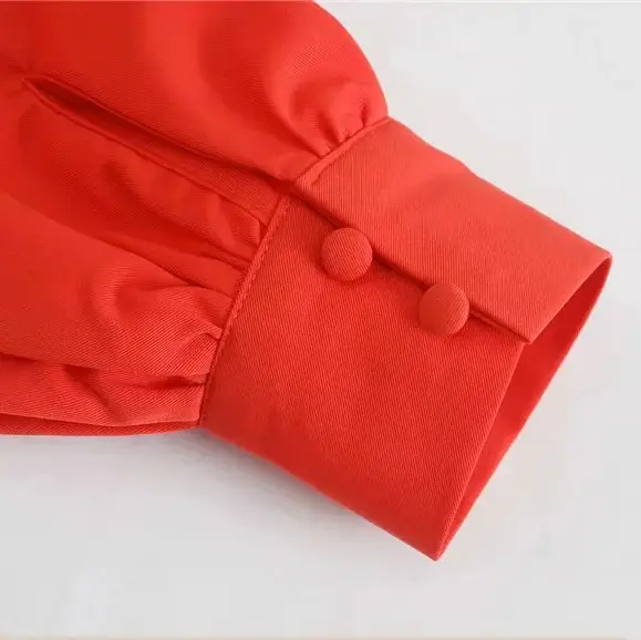 Red Midi Summer Dress_3